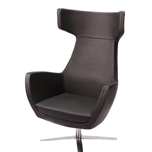 Moderna Fotelja Prestige modernog dizajna, udobna, crne boje - online shop - Commodo Home & Living