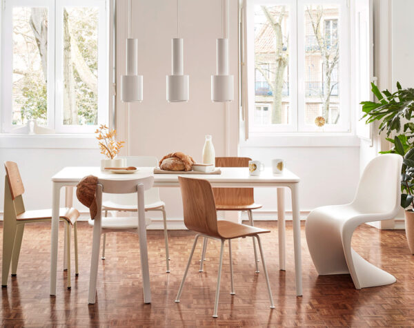 Moderna Stolica Vitra Panton modernog dizajna, udobna , bijele boje - online shop - Commodo Home & Living