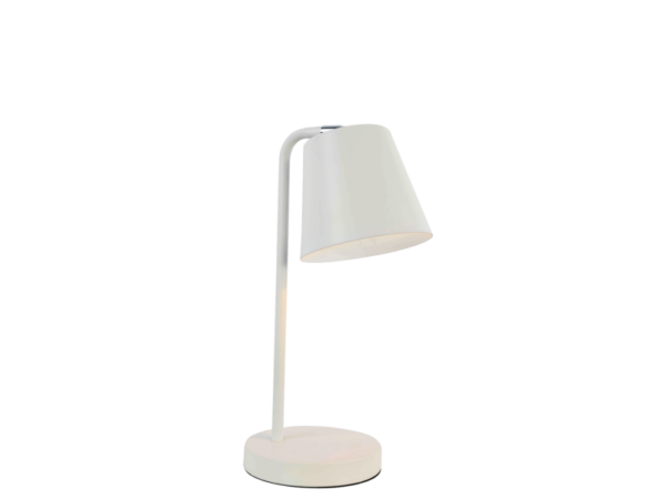 Moderna Stona Lampa Lyra unikatnog dizajna , bijele boje - Internet prodaja - Commodo Home & Living