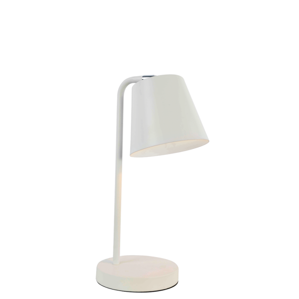 Moderna Stona Lampa Lyra unikatnog dizajna , bijele boje - Internet prodaja - Commodo Home & Living