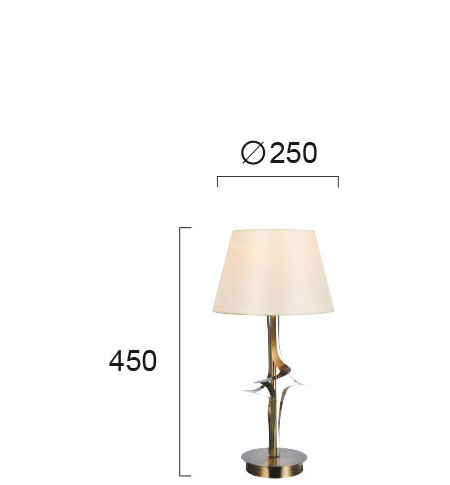 Moderna Stona Lampa Juliet modernog dizajna , kvalitetna , bež boje - online shop - Commodo Home & Living