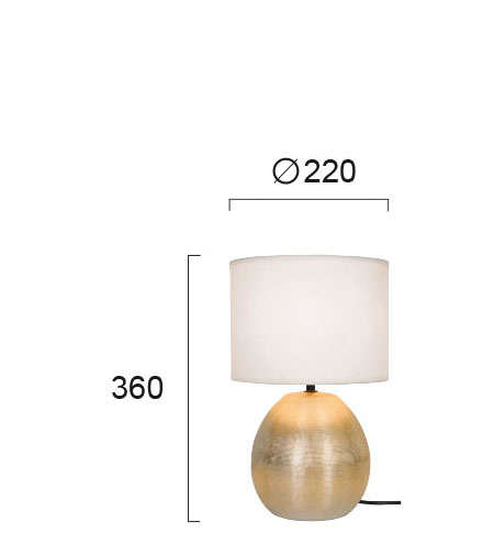 Moderna Stona Lampa modernog dizajna , kvalitetna , bijele boje - online shop - Commodo Home & Living