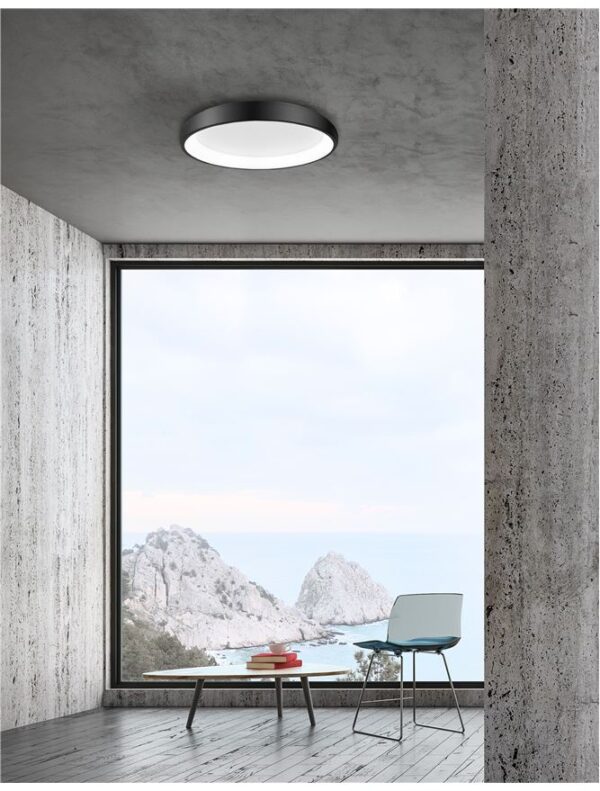 Moderna Plafonjerka Albi modernog dizajna , kvalitetna , crne boje - online shop - Commodo Home & Living