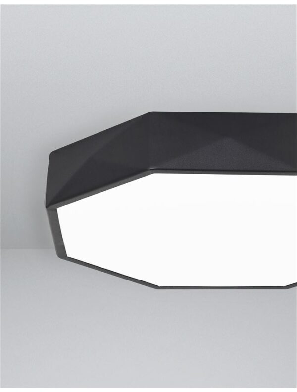 Moderna Plafonjerka Eben modernog dizajna , kvalitetna , crne boje - online shop - Commodo Home & Living