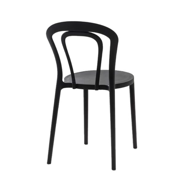 Moderna Stolica Caffe neobičnog dizajna, kvalitetnai udobna , crne boje - internet prodaja - Commodo Home & Living