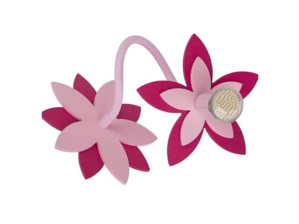 Moderna Zidna / plafonska lampa - Flowers pink modernog dizajna,kvalitetna , roze boje - internet prodaja - Commodo Home & Living