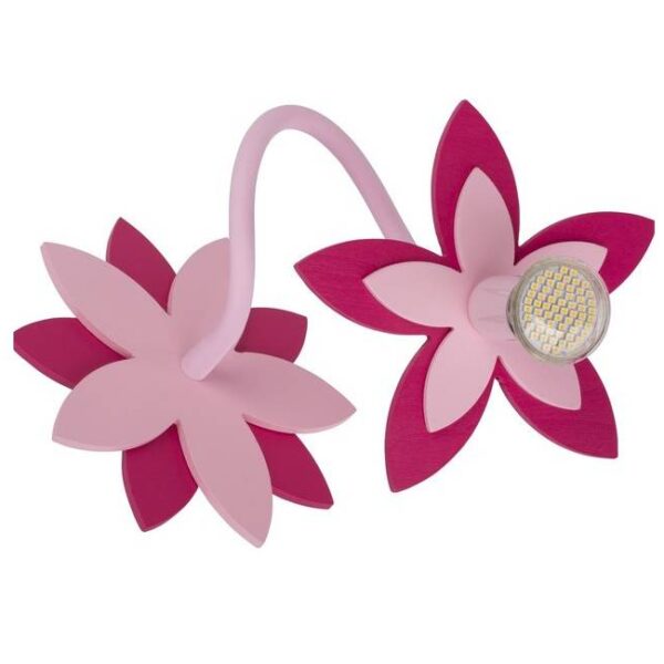 Moderna Zidna / plafonska lampa - Flowers pink modernog dizajna,kvalitetna , roze boje - internet prodaja - Commodo Home & Living