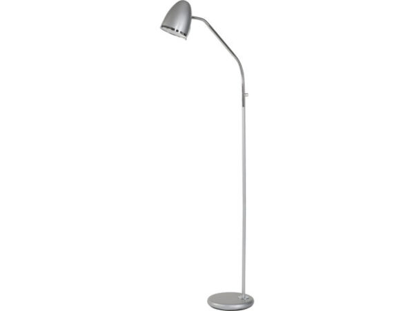 Moderna Podna lampa - TAMPA silver modernog dizajna,kvalitetna, sive boje - online shop - Commodo Home & Living