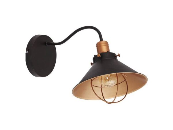 Moderna Zidna lampa GARRET modernog dizajna,kvalitetna , crne boje - online shop - Commodo Home & Living