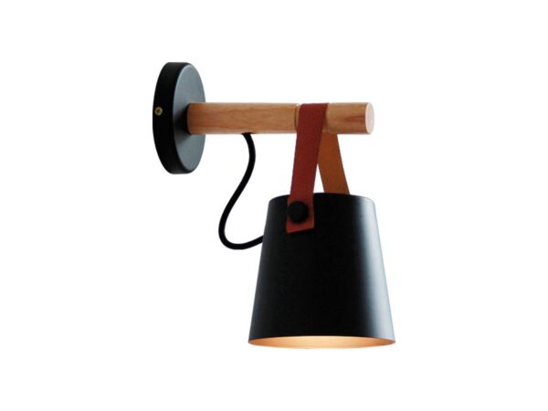 Moderna Zidna lampa - VETRO modernog dizajna,kvalitetna , crne boje - online shop - Commodo Home & Living
