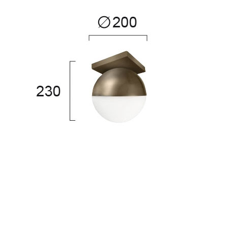 Moderna Plafonska lampa - VIOLA modernog dizajna,kvalitetna - online shop - Commodo Home & Living