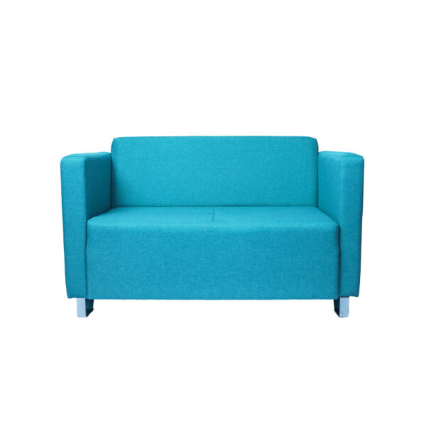 Moderni Dvosjed Max jednostavan i elegantan ,plave boje - internet prodaja - Commodo Home & Living