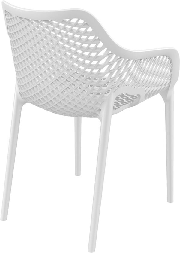 Moderna Stolica za baštu Air XL neobičnog dizajna,udobna , bijele boje - online shop - Commodo Home & Living