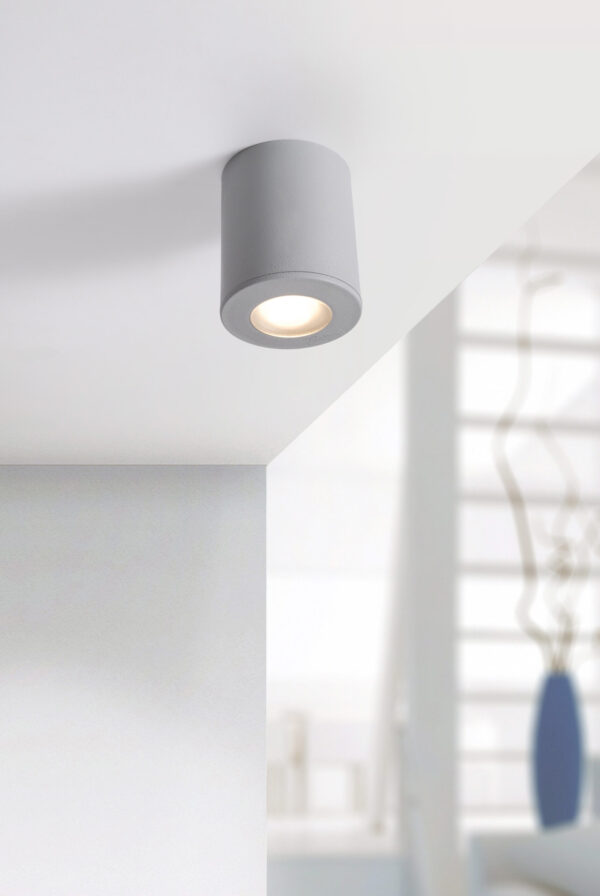 Moderna Spoljna zidna lampa - FRANCA klasičnog dizajna, sive boje - internet prodaja - Commodo Home & Living