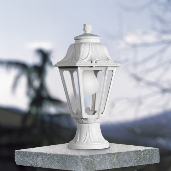 Moderna Spoljna podna lampa - ANNA-MIZAR klasičnog dizajna, bijele boje - internet prodaja - Commodo Home & Living