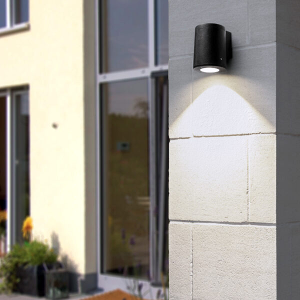 Moderna Spoljna zidna lampa - FRANCA klasičnog dizajna, crne boje - internet prodaja - Commodo Home & Living