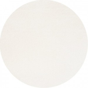 Moderni Tepih Dolce Vita krug ,mekani,bijele boje - Internet prodaja - Commodo Home & Living