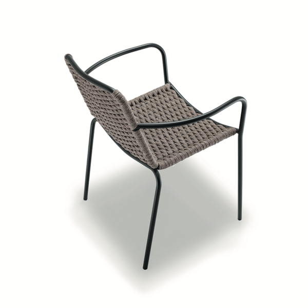 Moderna Stolica za baštu - Canex/Lux Poltroncina klasičnog dizajna,udobna , braon boje - online shop - Commodo Home & Living