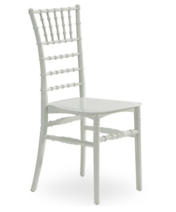 Bijela stolica za banket